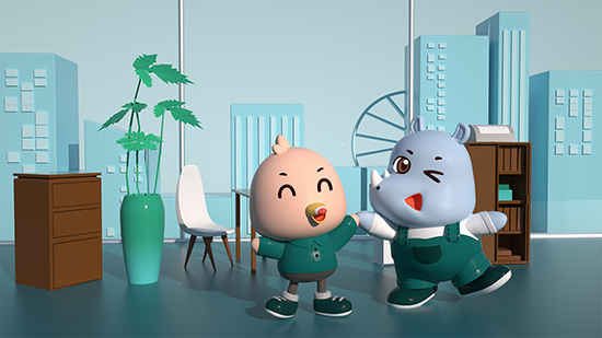 企业聚焦丨雅居乐地产IP形象——“伙伴”的品牌IP (图11)