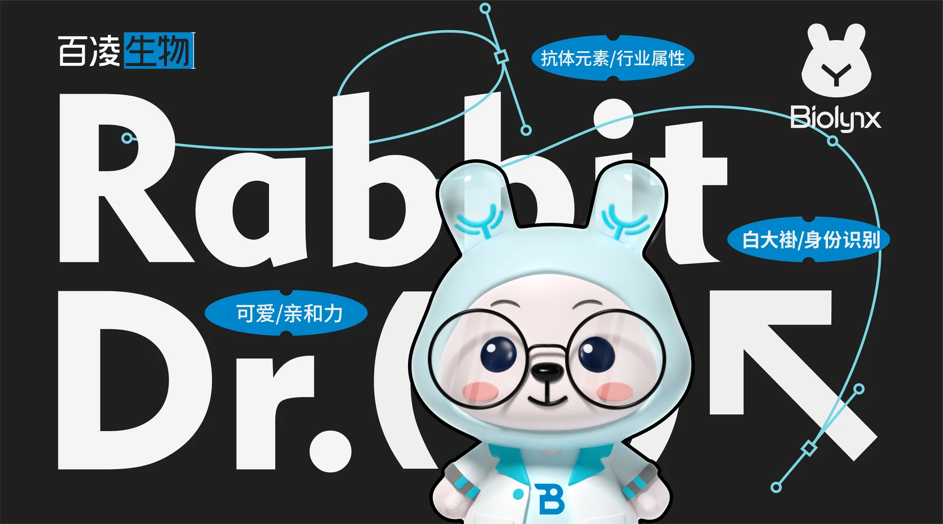 百凌生物品牌IP形象设计